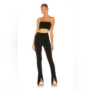 Spat Legging in Black by Norma Kamali